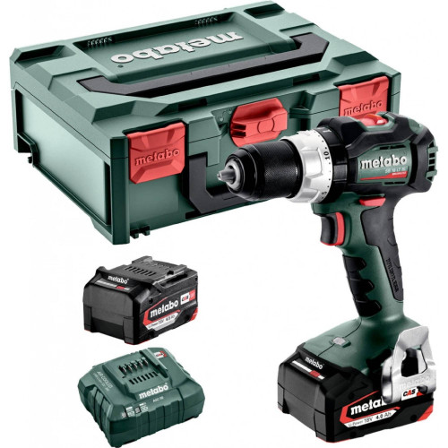 Metabo SB 18 LT BL Perceuse a percussion sans fil (18V 2x4Ah )+metaBOX 145 602316500