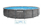 INTEX GREYWOOD PRISM FRAME PREMIUM POOLS Piscine 549 x 122 cm 26744GN