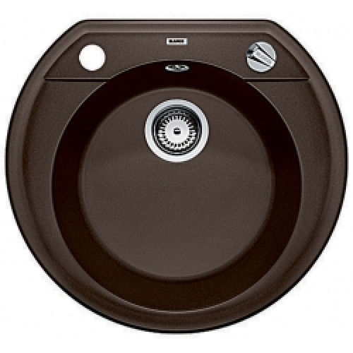 BLANCO RONDOVAL 45 Silgranit Évier rond café 515665 BLANCO RONDOVAL 45 Silgranit Évier rond café 515665