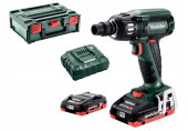 Metabo SSW 18 LTX 400 BL Visseuse a chocs sans fil 18V 2X4.0 Ah, MetaBOX 602205800