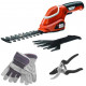 Black & Decker GSL700KIT Sculpte-Haie Cisaille 2 En 1