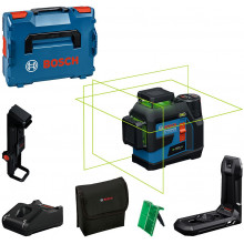 BOSCH GLL 12V-100-33 CG PROFESSIONAL Laser lignes, L-BOXX 136, GBA 12V 2.0Ah 0601065401