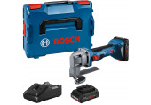 BOSCH GSC 18V-16 E Cisaille a tôle sans-fil, 2x 4.0Ah, GAL 18V-40, L-BOXX 0601926301