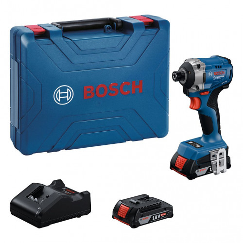 BOSCH GDR 18V-215 PROFESSIONAL Visseuse a chocs sans fil, 2x GBA 2.0Ah, L-BOXX 06019N2022