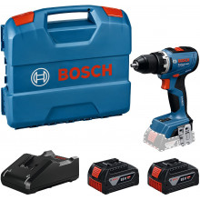 BOSCH GSR 18V-65 PROFESSIONAL Perceuse-visseuse, 2× GBA 5.0Ah, L-Case 06019N3232