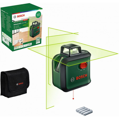 BOSCH AdvancedLevel 360 Laser lignes 0603663B06