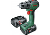 BOSCH UniversalDrill 18V-60 (2x 2,0Ah)+AL18V-20 Perceuse-visseuse sans-fil 06039D7002