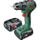 BOSCH UniversalDrill 18V-60 (2x 2,0Ah)+AL18V-20 Perceuse-visseuse sans-fil 06039D7002