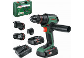 BOSCH AdvancedDrill 18V-80 QuickSnap Perceuse-visseuse, 2x2,5 Ah, chargeur 06039E2004