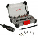 BOSCH Coffret d'embouts de vissage de précision, 43 pieces 2607002837