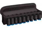 BOSCH PRO Impact Socket Set, 1/4", Standard, 9 pces 2608003034