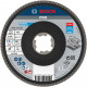 BOSCH Plateau a lamelles PRO X571, bombé, 125 mm, G60, X-Lock 2608619202