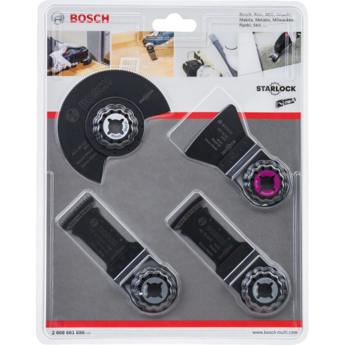 BOSCH Set PMF « Le menuisier » de 4 pieces 2608661696