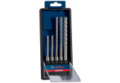 BOSCH Coffret de 5 forets pour perforateur EXPERT SDS plus-7X, 5/6/6/8/10 mm 2608900197