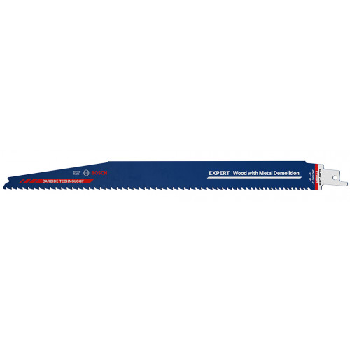 BOSCH Lame de scie sabre EXPERT 'Wood with Metal Demolition' S 1267 XHM 10 pces 2608900402