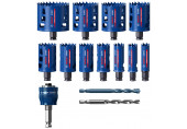 BOSCH Coffret de 14 scies trépans EXPERT Tough Material, 2608900447