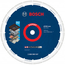 BOSCH Disque a tronçonner EXPERT Diamond Metal Wheel 355 x 25,4 mm 2608900537