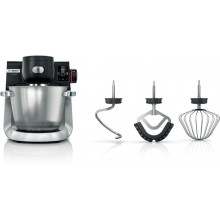 Bosch Série 6 Robot pâtissier avec balance 1600 W Noir, Inox brossé MUMS6ZS00