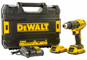 DeWALT DCD778D2T Perceuse-visseuse a percussion sans fil (65Nm/18V/2x2,0Ah) Tstak