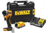 DeWALT DCF850E1T Visseuse a chocs 1/4" (208Nm/18V/1x1,7Ah PowerStack) Tstak