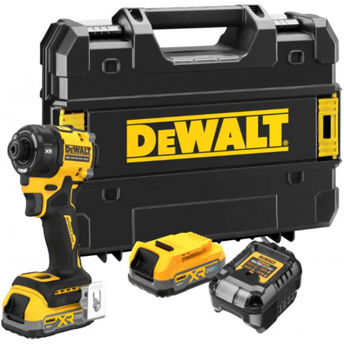 DeWALT DCF870E2T Clé a chocs sans fil PowerStack (1/4"/56Nm/18V/2x1,7Ah) Tstak