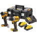 DeWALT DCK2051H2T Combo set (DCD800+DCF850+18V/2x5,0Ah PowerStack) Tstak