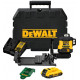 DeWALT DCLE34031D1 Laser croix a nivellement automatique 3x360° (18V/1x2,0Ah) Coffret