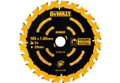 DeWALT DT10640 Lame de scie circulaire 165 x 20 mm 40T ATB 5°