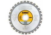 DeWALT DT1910 Lame de scie circulaire, Argen 140x20mm