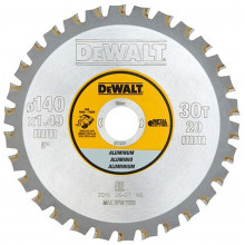 DeWALT DT1910 Lame de scie circulaire, Argen 140x20mm