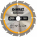 DeWALT DT1948 Lame de scie circulaire, pour scies circulaires sans fil, 165/20 mm, 16 dent