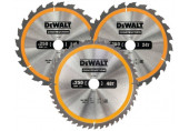 DeWALT DT1963 Lame de scie circulaire (3x), stationnaire