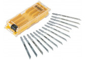 DeWALT DT2298-QZ Coffret plastique de 10 lames XPC HCS BIM pour bois