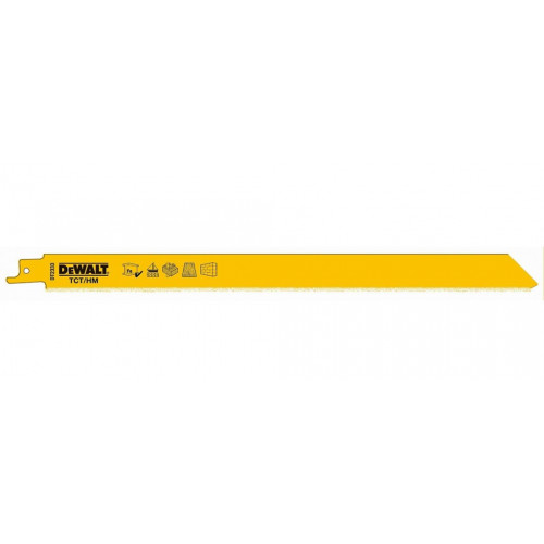 DeWALT DT2333 Grit 228 x 2 mm Lames de scie sabre 2 Pieces