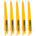 DeWALT DT2359 BI-Metal 152 x 3.6 - 5.1 mm Lames de scie sabre 5 Pieces