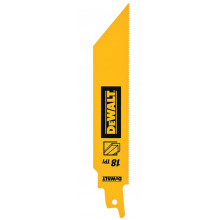 DeWALT DT2404 HCS 152 x 1.75 - 3 mm Lames de scie sabre pour métal 5 Pieces