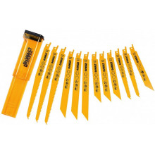 DeWALT DT2445 Coffret de 12 lames pour scie sabre