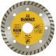 DeWALT DT3702 Lame diamantée 115 x 22,2 mm Turbo