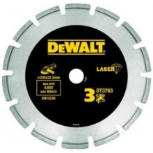 DeWALT DT3761 Disque Laser Pour Béton Dur/Granités 125X22.2mm, Hauteur Segment 7.5mm