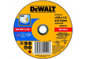 DeWALT DT43903 Disque a tronçonner 115x1,2x22,23mm Inox type 41 (plat)