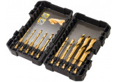 DeWALT DT50050 Jeu de forets a choc Titane 10 pieces