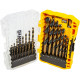 DeWALT DT70729 Coffret de 23 Forets multi matériaux Black&Gold