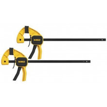 DeWALT DWHT0-83158 Serre-joint a une main Medium 300mm 12IN Pack de 2 45kg force de