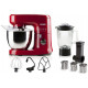 DOMO Robot de cuisine avec blender 700W, rouge DO9145KR