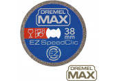 DREMEL Disque a tronçonner diamanté MAX EZ SPEEDCLIC ( SC545DM) 2615S545DM