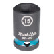 Makita E-16112 clé a douille 1/2", carrée, IMPACT BLACK, 15mm