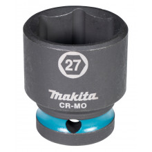 Makita E-16215 clé a douille 1/2", carré, IMPACT BLACK, 27mm