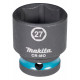 Makita E-16215 clé a douille 1/2", carré, IMPACT BLACK, 27mm