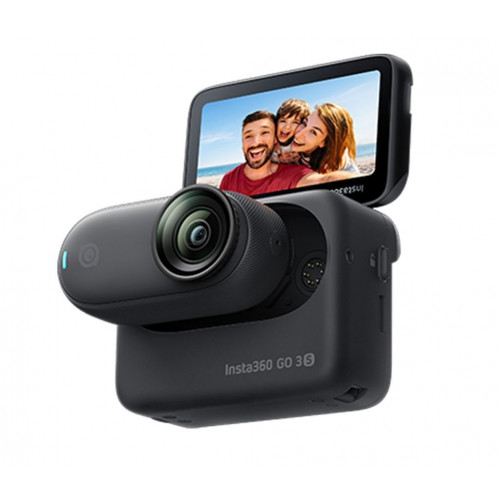 Insta360 GO 3S Caméra 64 GB noir INST486