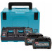 Makita 191U00-8 Set Li-ion XGT 40V 2xBL4040+1xDC40RB+Makpac